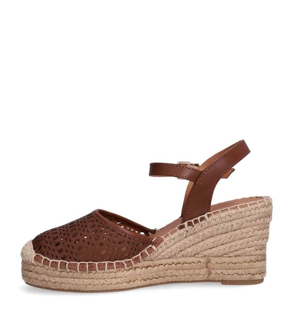 Hovedbilde A8611 T.moro Brown Nappa Espadrilles Billi Bi