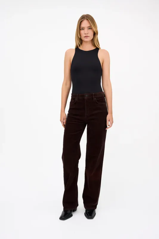 TRW-Brown Jeans Corduroy Black Coffee Tomorrow