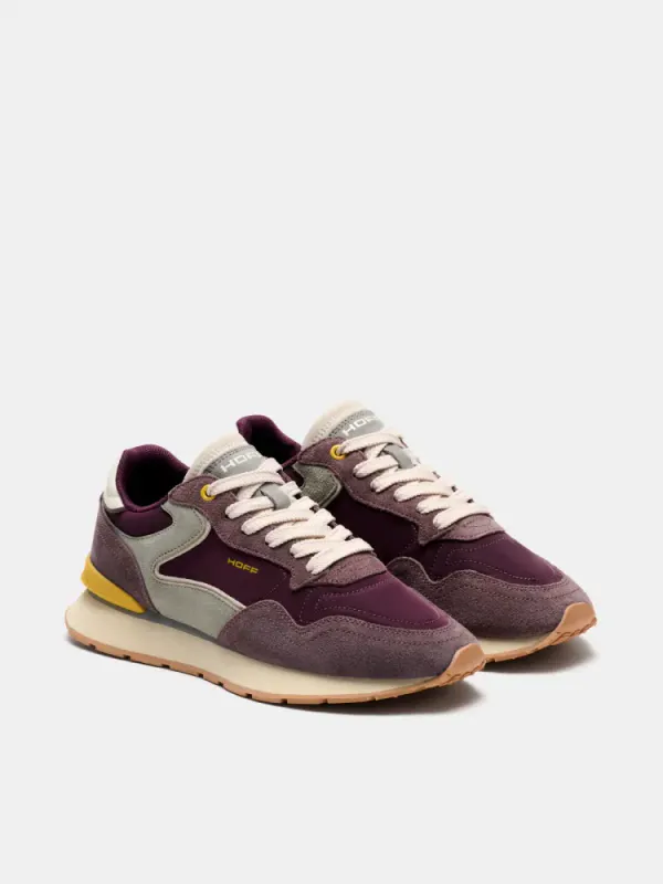 City Chroma Aubergine Sneaker Hoff The Brand