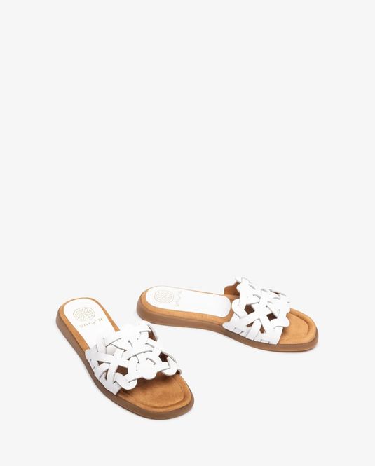 Hovedbilde Clary Ran Sandal i skinn fra Unisa
