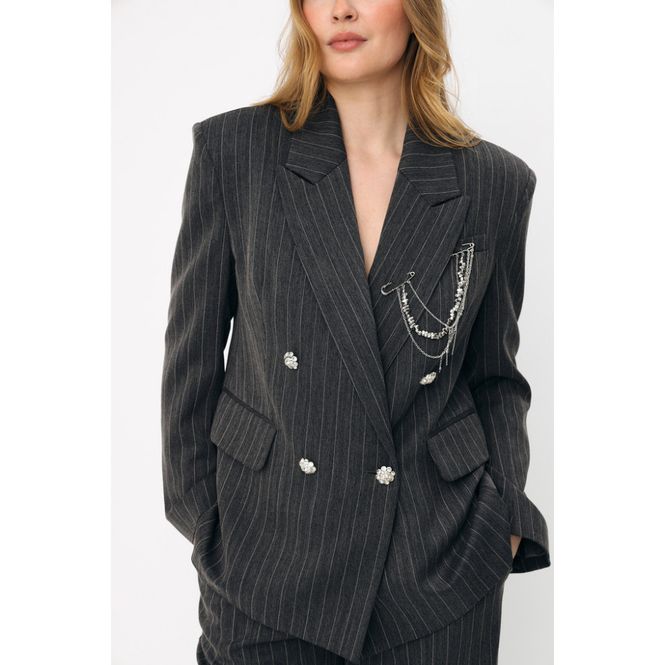 Hovedbilde Esthercras Blazer Grey Stripe Cras