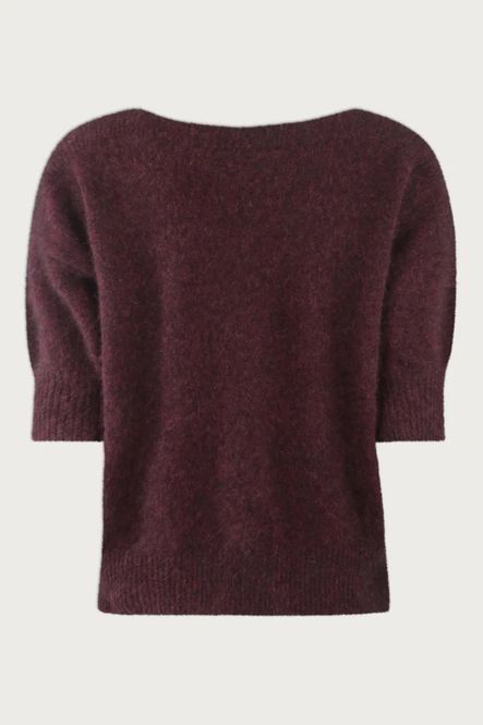 Hovedbilde Moi Red Wine Melange Knit Six Ames