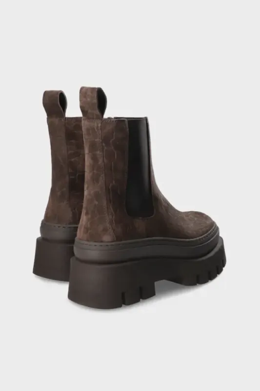 CPH686 Croco suede chocolate