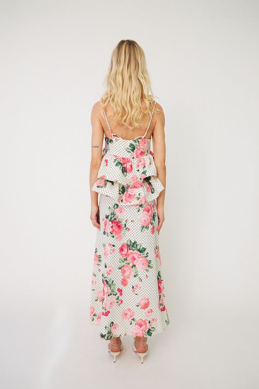 Josellecras Skirt Polka Rose Cras