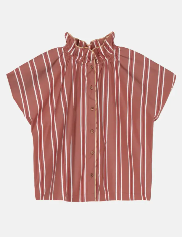 Ada Top Berry Stripe APOF