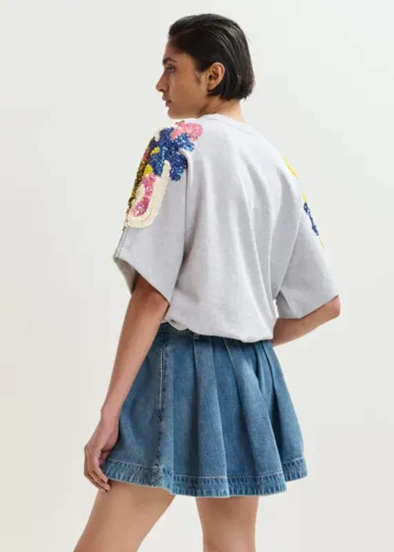 Jadda Embroidered Sweatshirt Essentiel Antwerp
