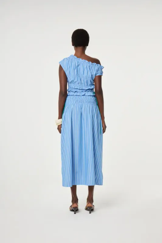 John Top Blue Pyjama Stripe Fabienne Chapot