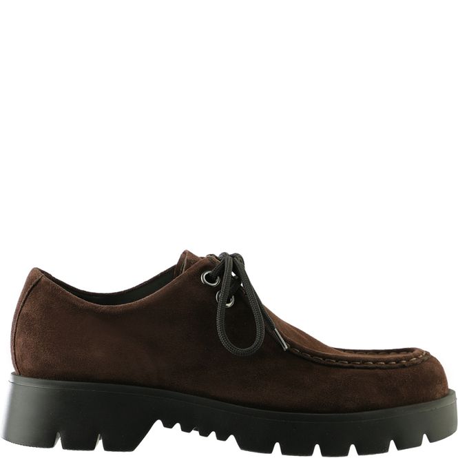 Hovedbilde 2-10 2412 Sally Lace-up Suede Chunky Loafer ...