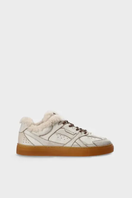 Hovedbilde CPH64 Vintage Leather Teddy Cream Sneaker