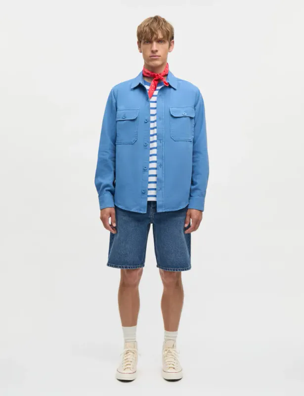 Soft Cotton Paisley Scarf Soli Fiery Red Mads Nørgaard