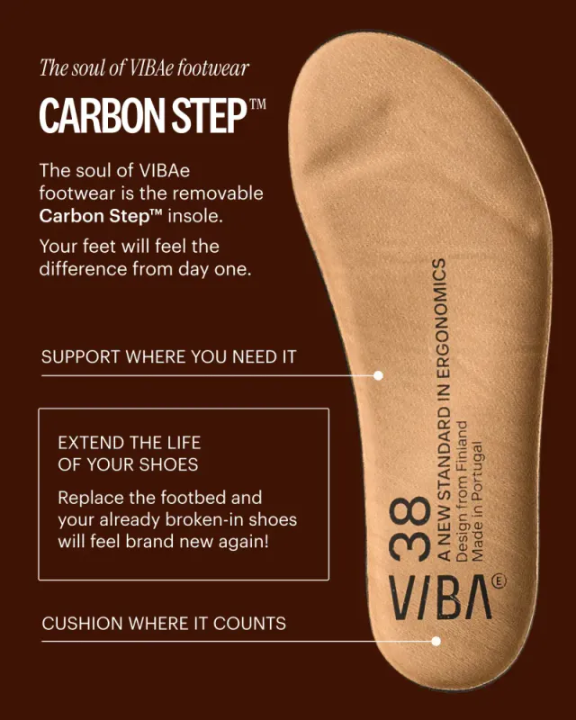SAINT TROPEZ Cognac Brown Sandal Viba