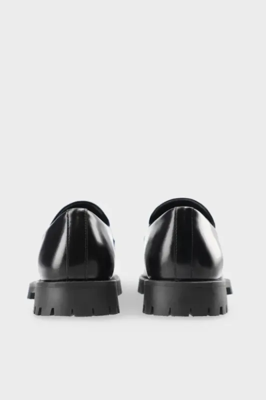 CPH848 Brushed Leather Loafer Black Copenhagen Studios