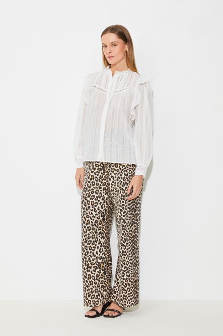 Hovedbilde Blouse Loft White Suncoo Paris