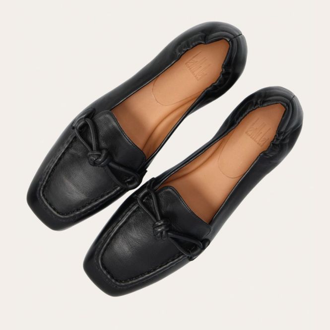 Hovedbilde A9419 Black Nappa Loafers Billi BI