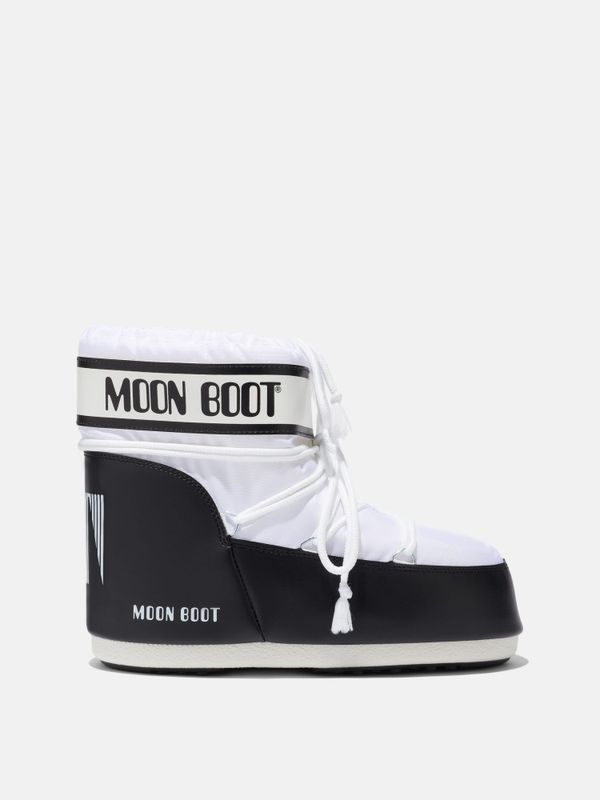 Icon Low Nylon White Moon Boot