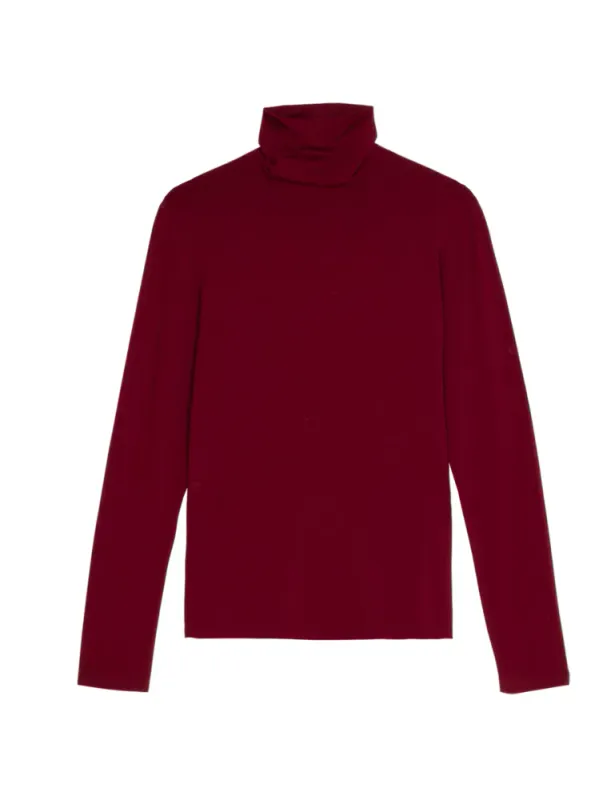 Celina Roll Neck Red Plum APOF