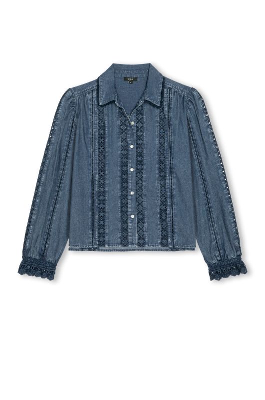 Rowen Blouse Classic Blue Rails