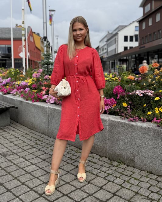 Hovedbilde Elise Dress Coral Rah Oslo