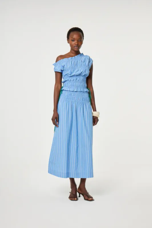 John Top Blue Pyjama Stripe Fabienne Chapot