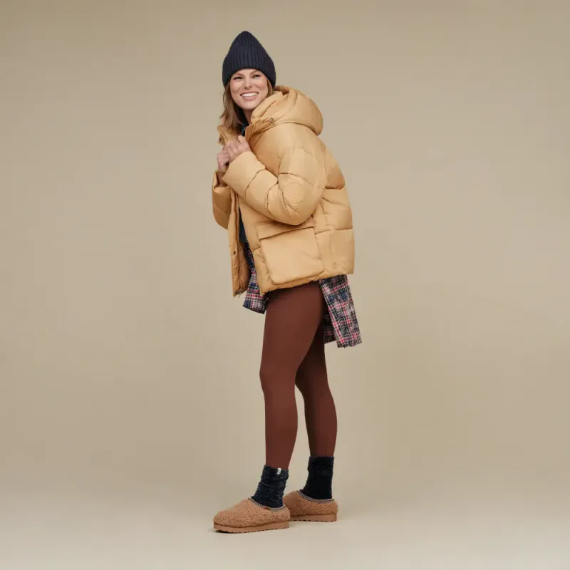 W Tasman Maxi Curly Chestnut UGG