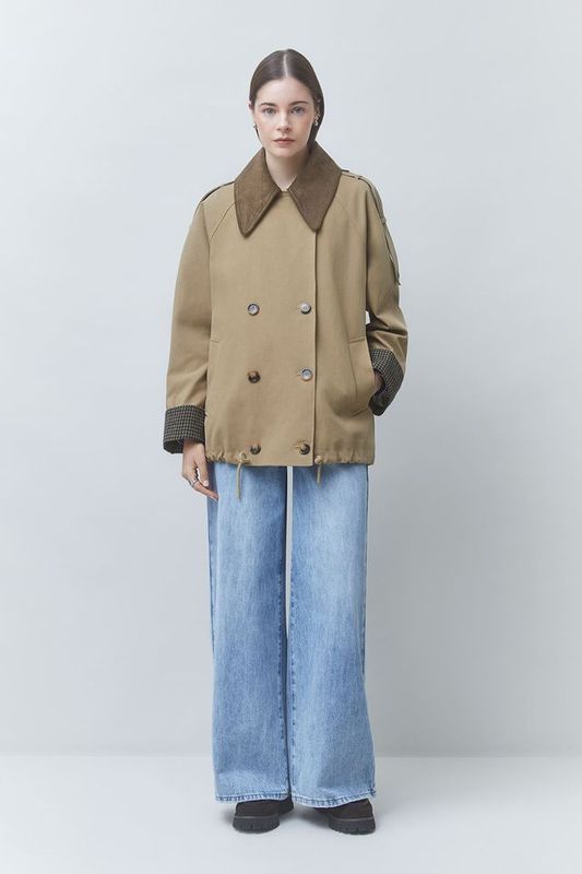 Manteau Eden Jacket Camel Suncoo Paris