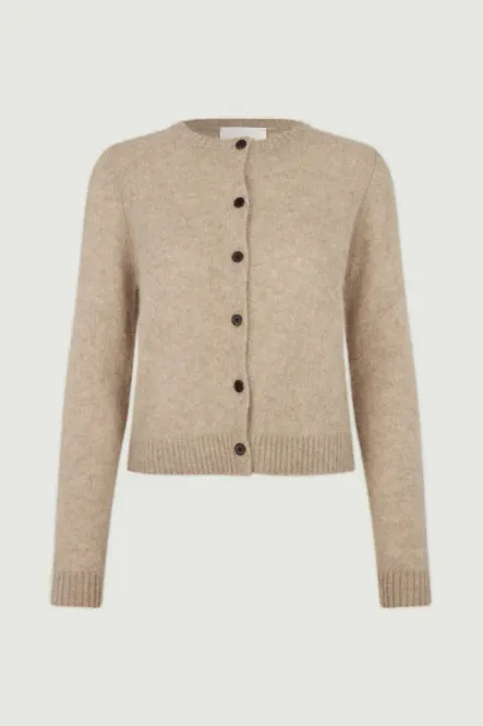 Hovedbilde Olle Knit Cardigan Beige Melange Six Ámes