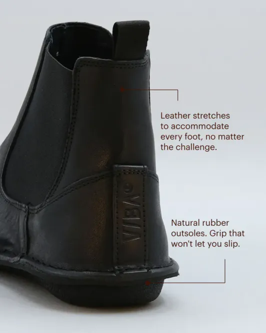 Hovedbilde Viba Helsinki Leather Petro Black