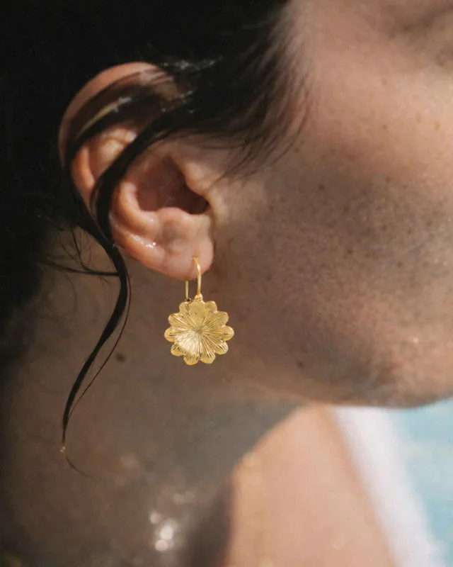 Sol Shell Earrings Hultquist Copenhagen