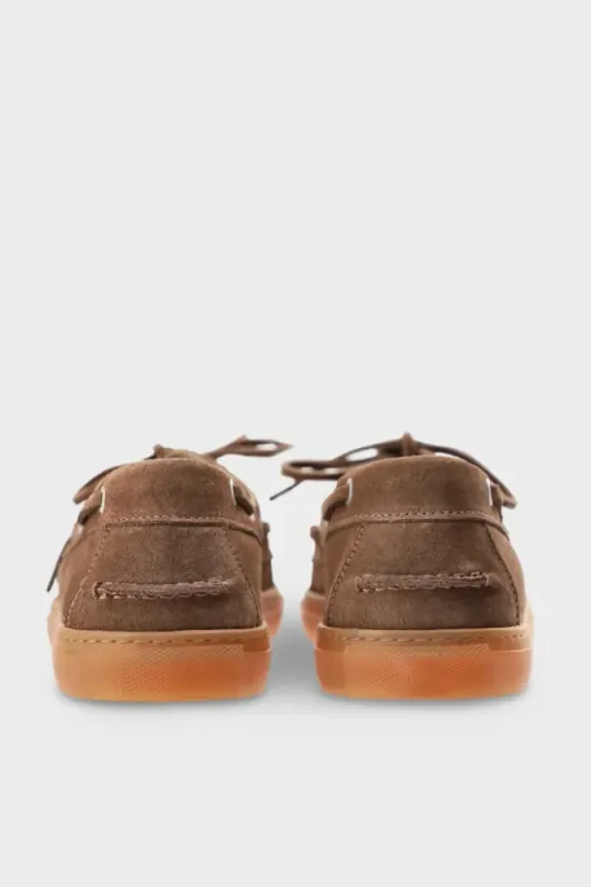 CPH160 Suede New Mocca Brun Båtsko Copenhagen Studios